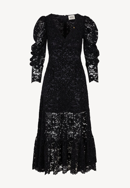 Koronkowa sukienka ITALIANA czarny