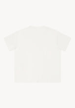T-shirt z haftem i okrągłym dekoltem TISHA biały
