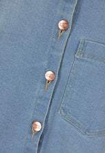 Sukienka mini jeansowa MONICA błękitna
