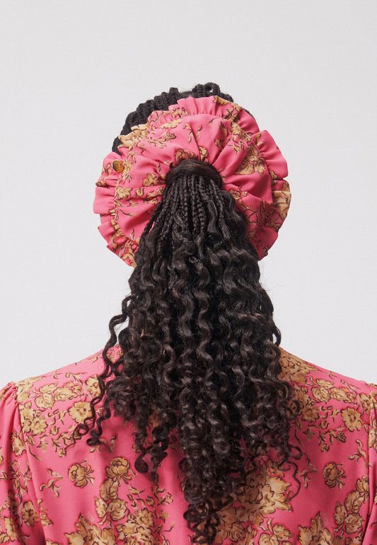 Gumka do włosów z autorskim kwiatowym printem ROSA