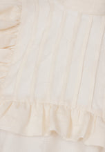 Koszula z falbanami i długim mankietem ETESIA kremowa

