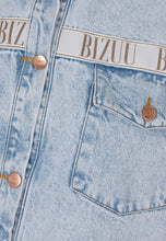 Kurtka jeansowa oversize PASSA niebieska
