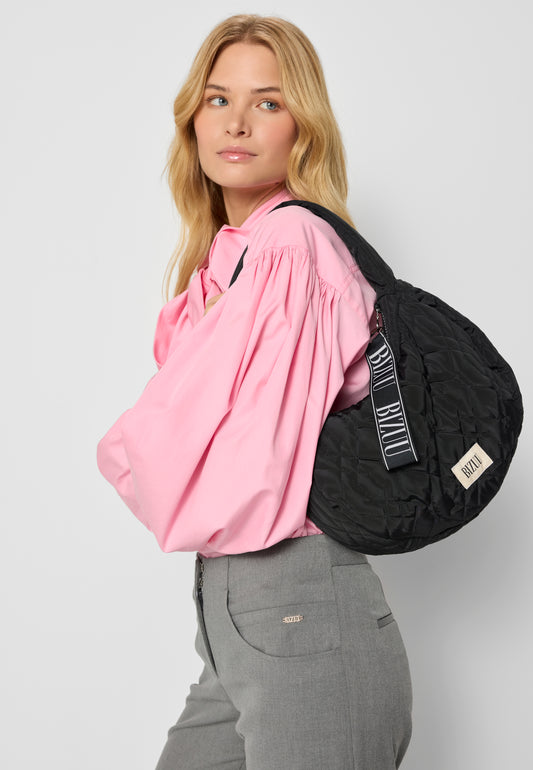 Torebka pikowana NIRA czarna