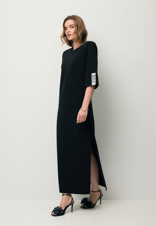 Czarna maxi sukienka JULISSA