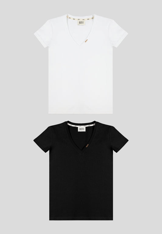 Komplet basic'owych t-shirtów FOKIA