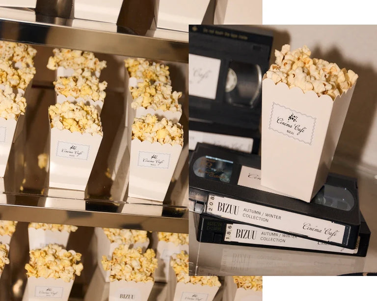 Cinema Café Bizuu. Premiera kampanii AW26/27 w kinowym klimacie