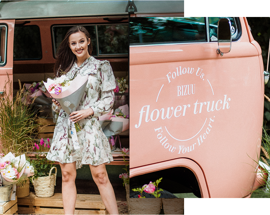 WAKACYJNY BIZUU FLOWER TRUCK