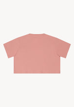 Krótki t-shirt oversize SASNA różowy
