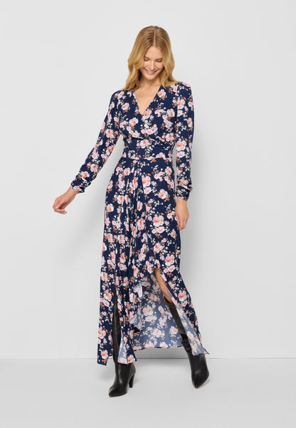 Elegancka sukienka w kwiaty GERRA
