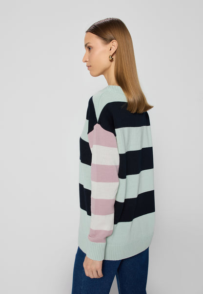 Sweter damski w paski CALAMEA