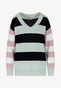 Sweter damski w paski CALAMEA