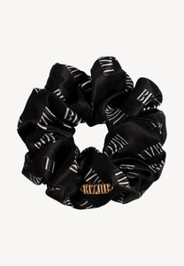Jedwabna gumka do włosów w logo SILKY multikolor