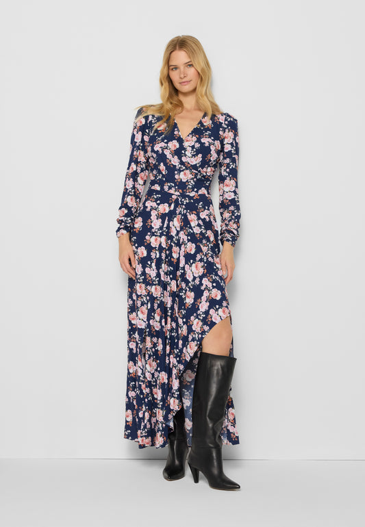 Elegancka sukienka w kwiaty GERRA