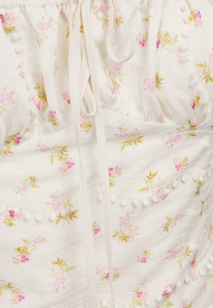 Boho bluzka w kwiatowy print VANNES