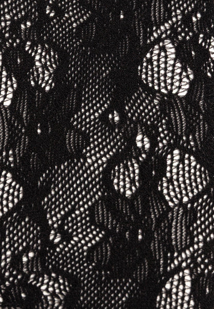 Dwupak ażurowych skarpetek AILEEN czarne