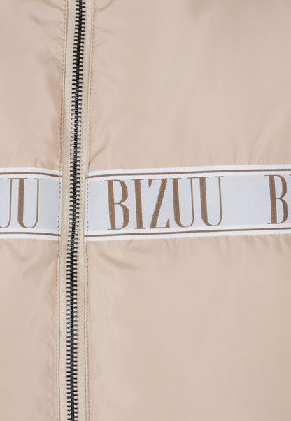 Beżowa kamizelka puchowa z naturalnym wypełnieniem AYASE