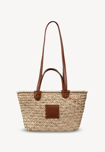 Pleciona torba shopper BASKETTE beżowa