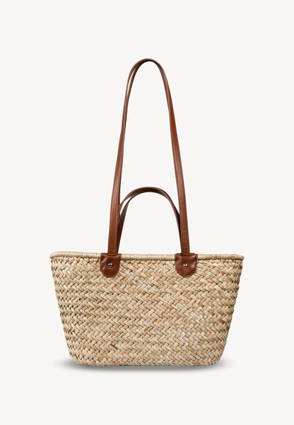 Pleciona torba shopper BASKETTE beżowa