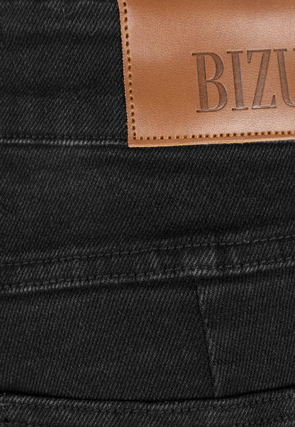 Spodnie jeansowe flare BELINNA czarne
