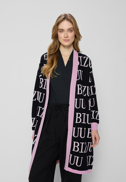 Długi kardigan CHIOS czarny