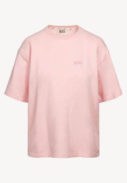 Różowy T-shirt oversize CLOUD