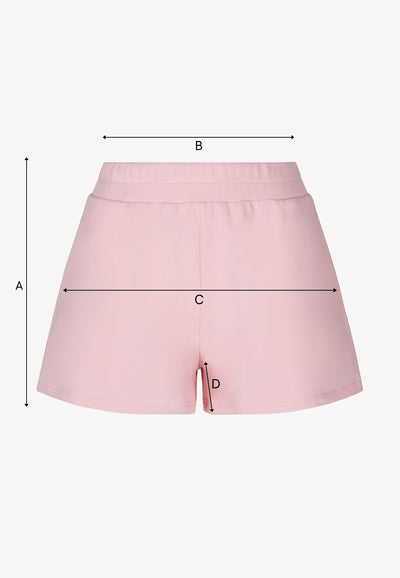 Różowe spodenki dresowe z kieszeniami ETHIES