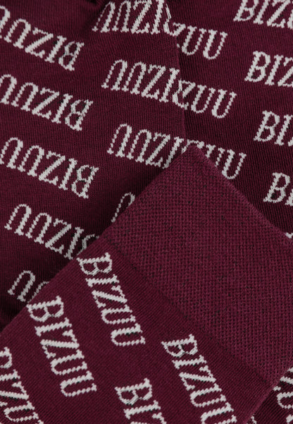 Bordowy skarpetki z logo FILOU