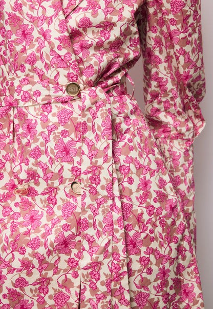 Sukienka mini w kwiatowy print GEORGINA