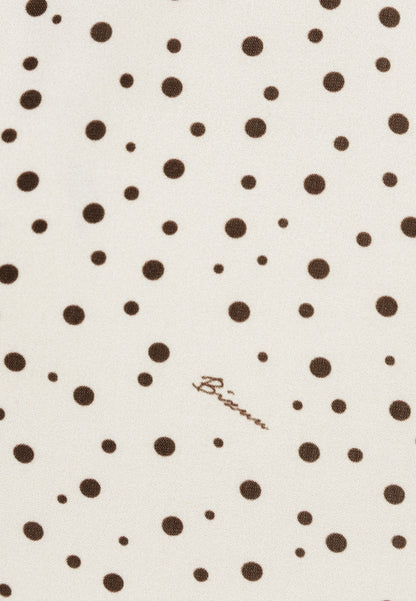 Kremowa midi sukienka z wiskozy IVYNI