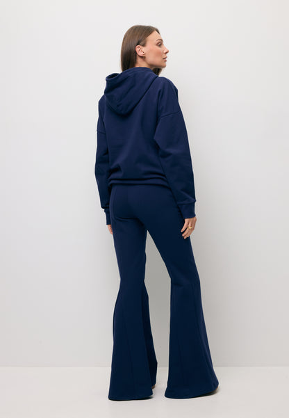 Granatowe spodnie dresowe damskie TEIA