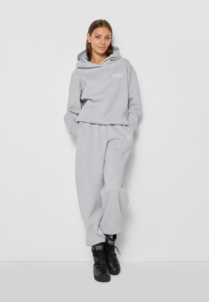 Oversize'owa bluza z kapturem LINDI szara