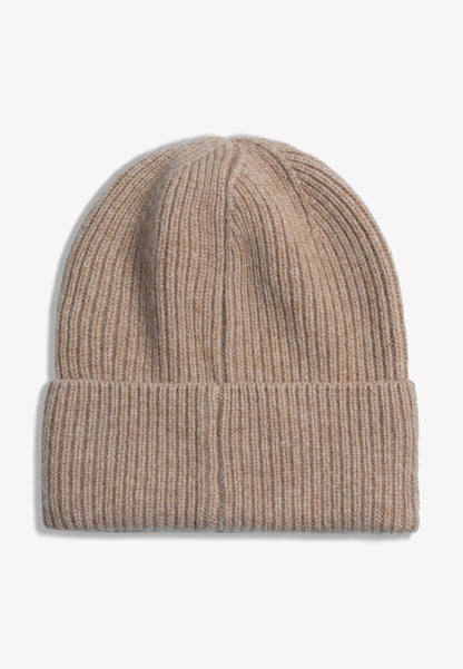 Beżowa wełniana czapka LORE