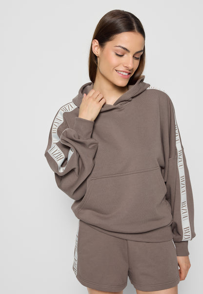 Spodenki dresowe z logo THORI taupe