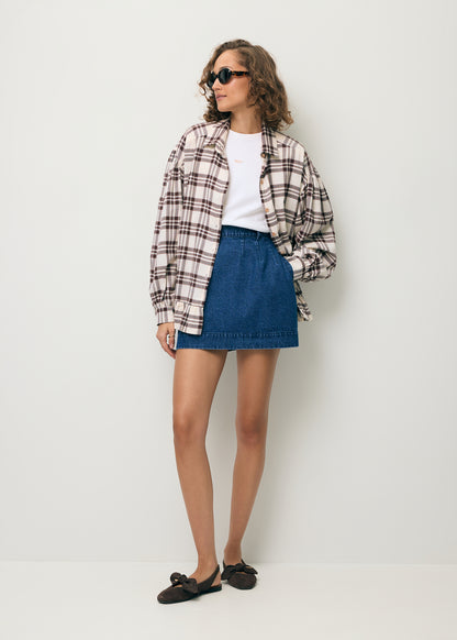 Brązowe baleriny slingback z zamszu LAZO