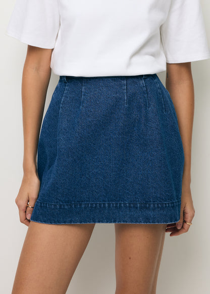 Jeansowa mini spódnica BREDA