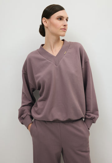 Fioletowa dresowa bluza ORSINI