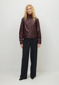 Bordowa kurtka ERONA