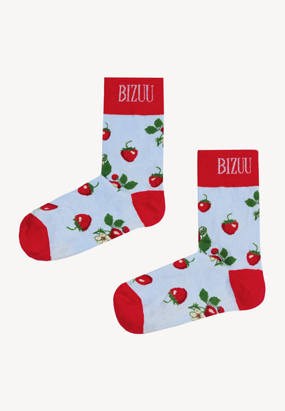 Skarpetki w autorski print SERAFIL czerwone