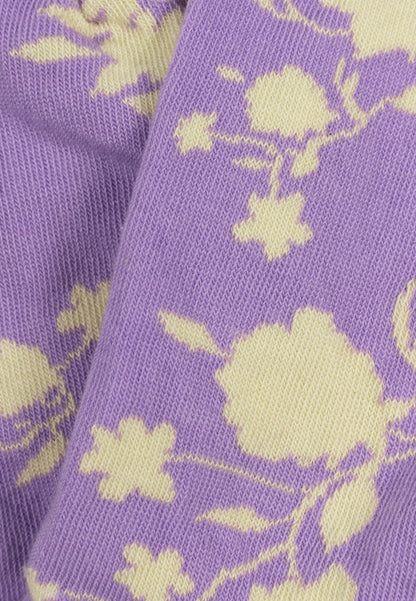 Skarpetki w autorski print SERAFIL fioletowe