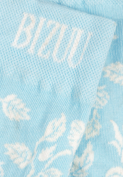 Skarpetki w autorski print SERAFIL turkusowe