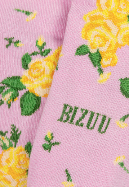 Skarpetki w autorski print SERAFIL żółte