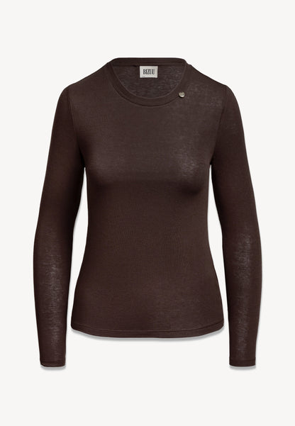Brązowy longsleeve SONGY