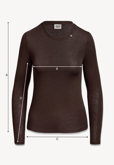 Brązowy longsleeve SONGY