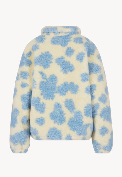 Niebieska kurtka z polaru TEDDY