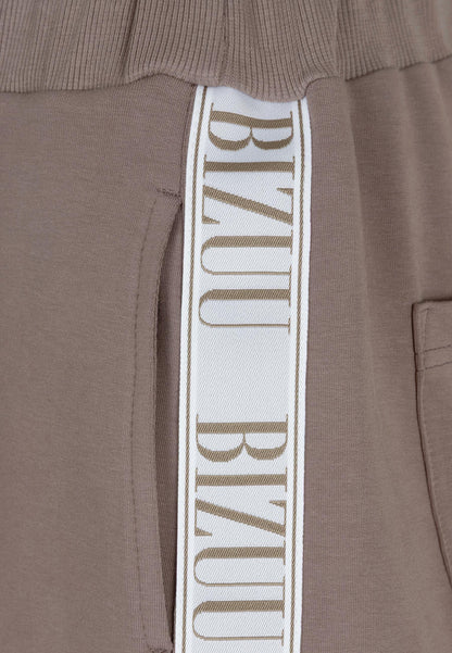 Spodenki dresowe z logo THORI taupe