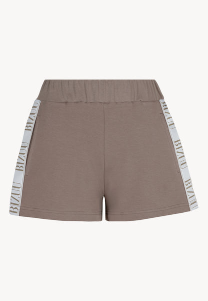 Spodenki dresowe z logo THORI taupe