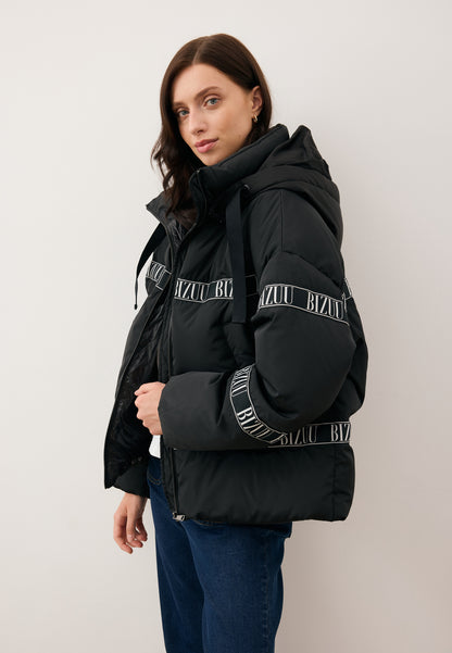 Czarna kurtka puchowa oversize TOKYO