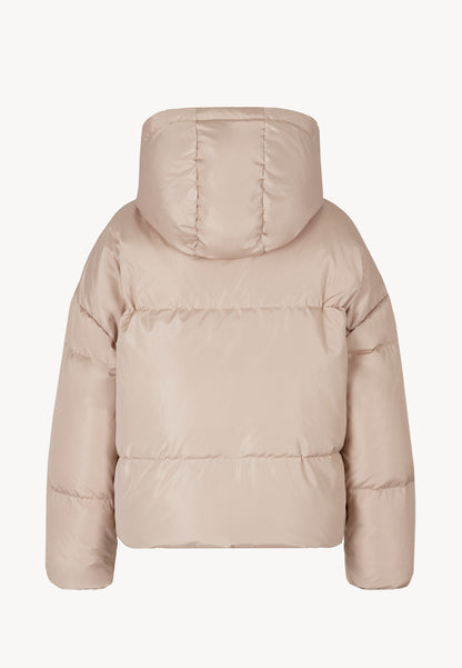 Beżowa kurtka puchowa oversize YOKO