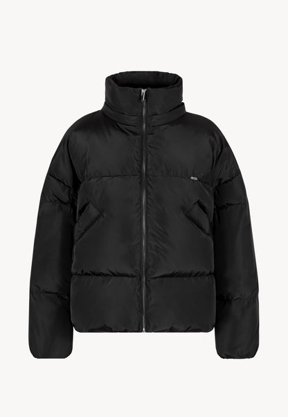 Czarna kurtka puchowa oversize YOKO