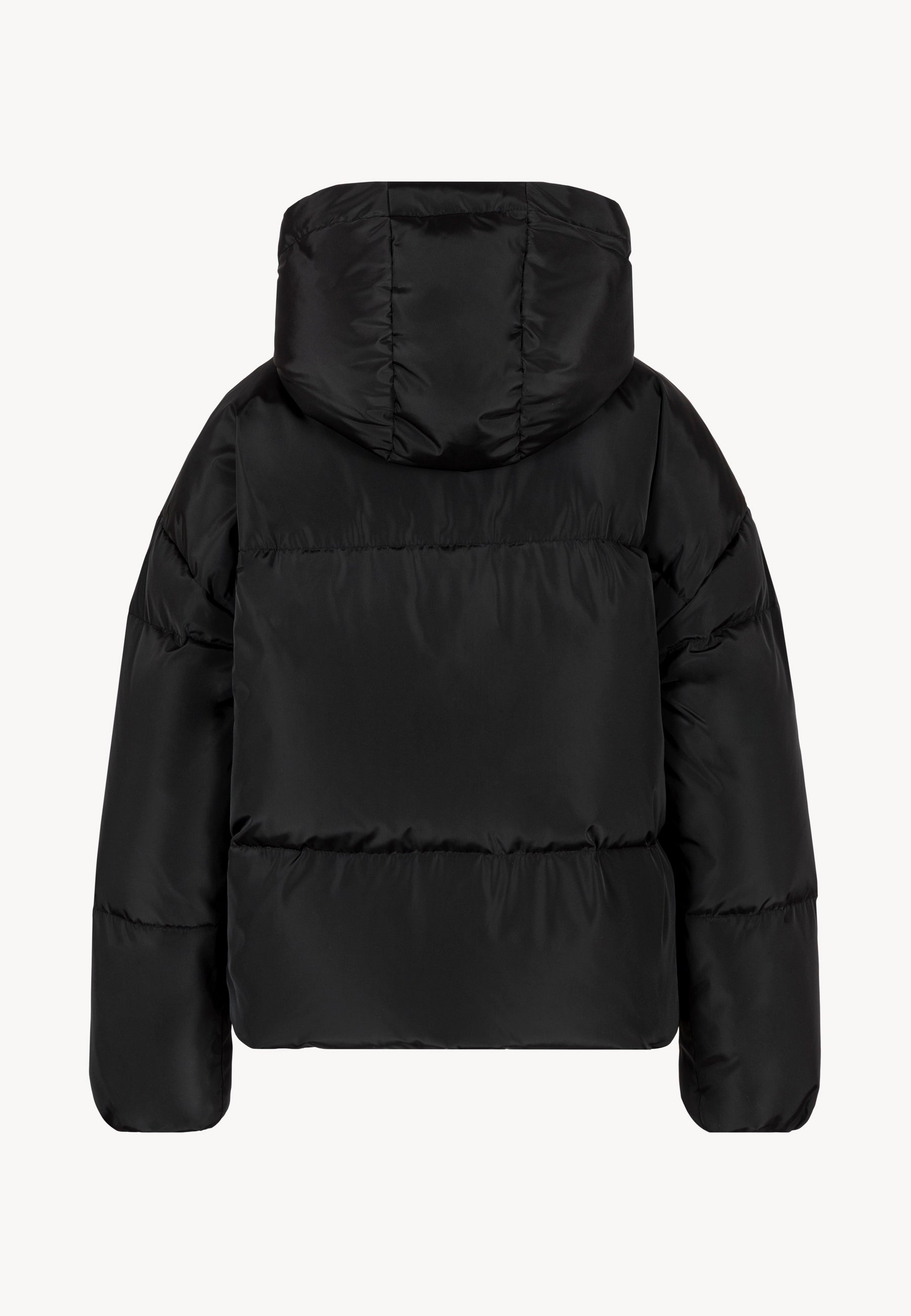 Czarna kurtka puchowa oversize YOKO – Bizuu